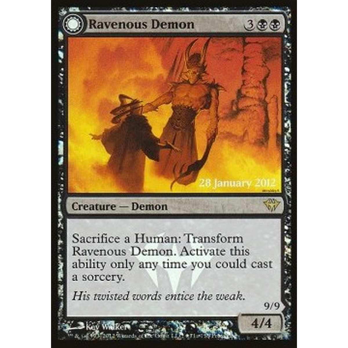 Ravenous Demon / Archdemon of Greed - Demone Famelico / Arcidemone dell'Ingordigia - [GDC] [NM] [Foil]