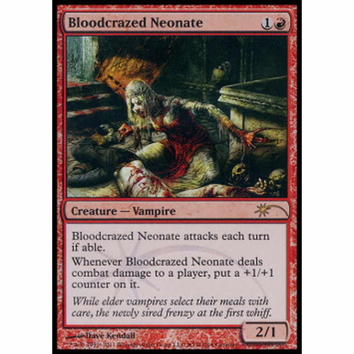 Bloodcrazed Neonate - Neonata Smaniosa di Sangue - [GW] [NM] [Foil]