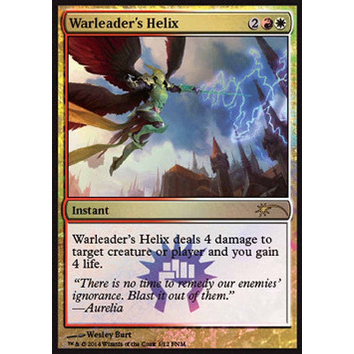 Warleader's Helix - Spirale della Condottiera - [FNM] [NM] [Foil]