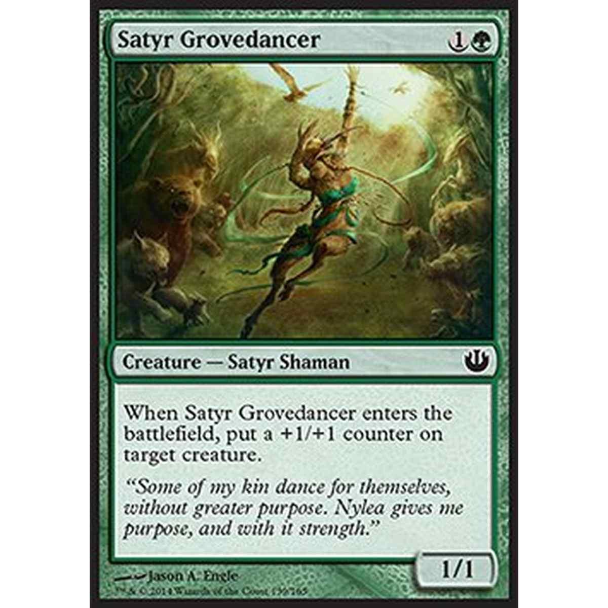 Satyr Grovedancer - Danzatrice del Boschetto - [JOU] [NM] [Foil]