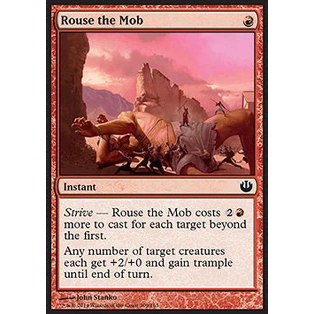 Rouse the Mob - Incitare la Folla - [JOU] [NM] [Foil]