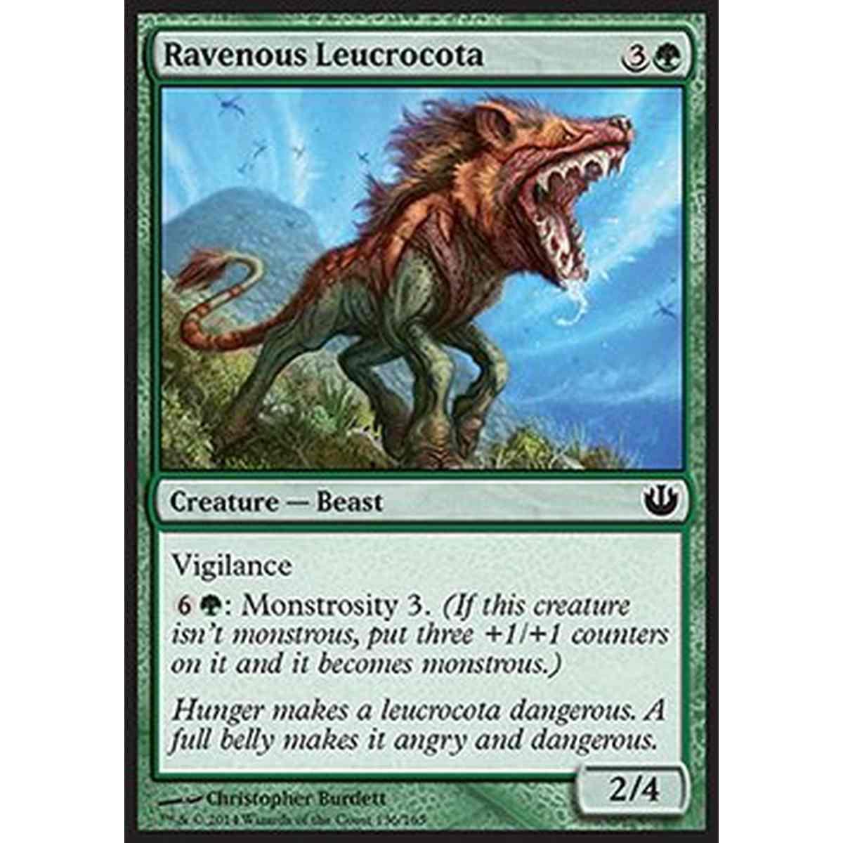 Ravenous Leucrocota - Leucrotta Famelica - [JOU] [NM] [Foil]
