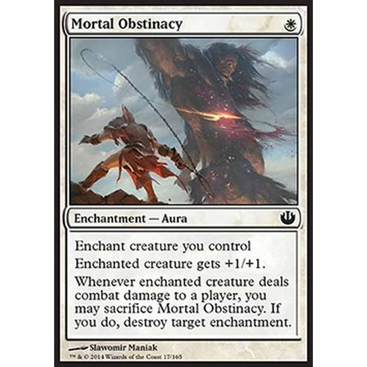 Mortal Obstinacy - Ostinazione Mortale - [JOU] [NM] [Foil]