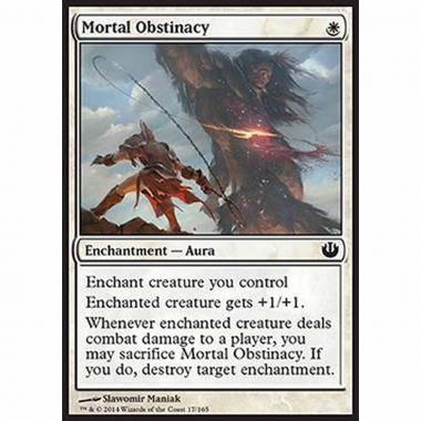 Mortal Obstinacy - Ostinazione Mortale - [JOU] [NM] [Foil]