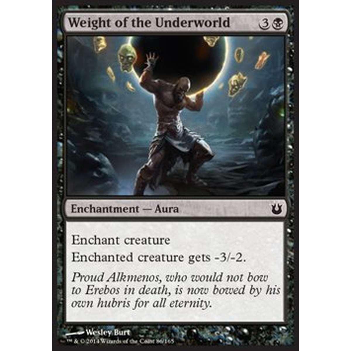 Weight of the Underworld - Peso dell'Ade - [BNG] [NM] [Foil]