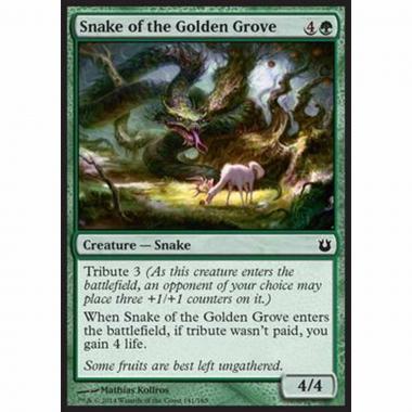 Snake of the Golden Grove - Serpente di Bosco Dorato - [BNG] [NM] [Foil]