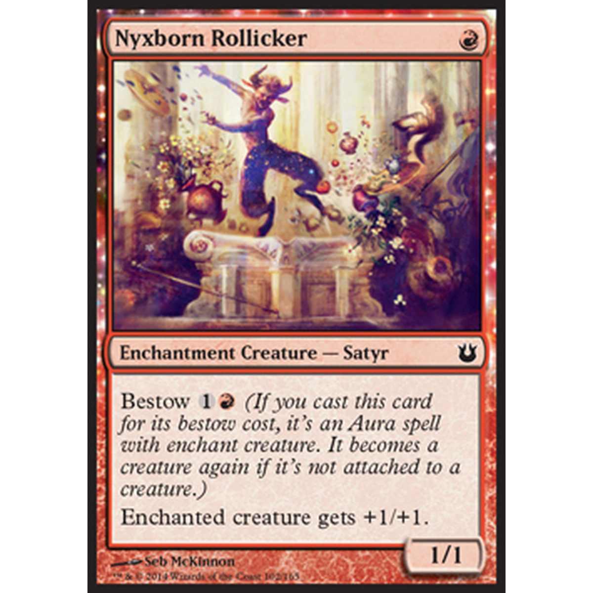 Nyxborn Rollicker - Festante Nyxiano - [BNG] [NM] [Foil]
