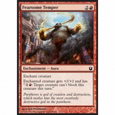 Fearsome Temper - Indole Terrificante - [BNG] [NM] [Foil]