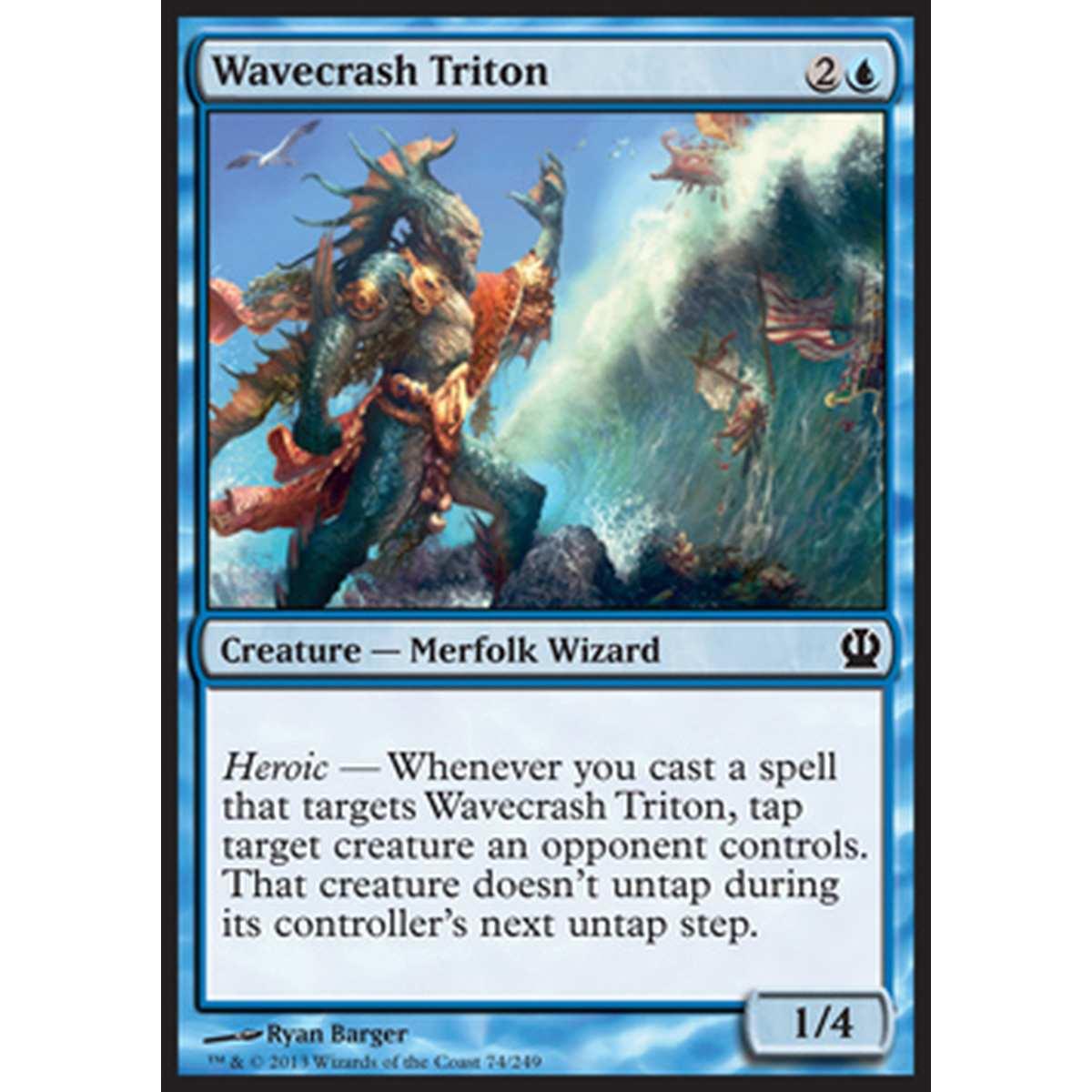 Wavecrash Triton - Marinide Dominatore di Flutti - [THS] [NM] [Foil]