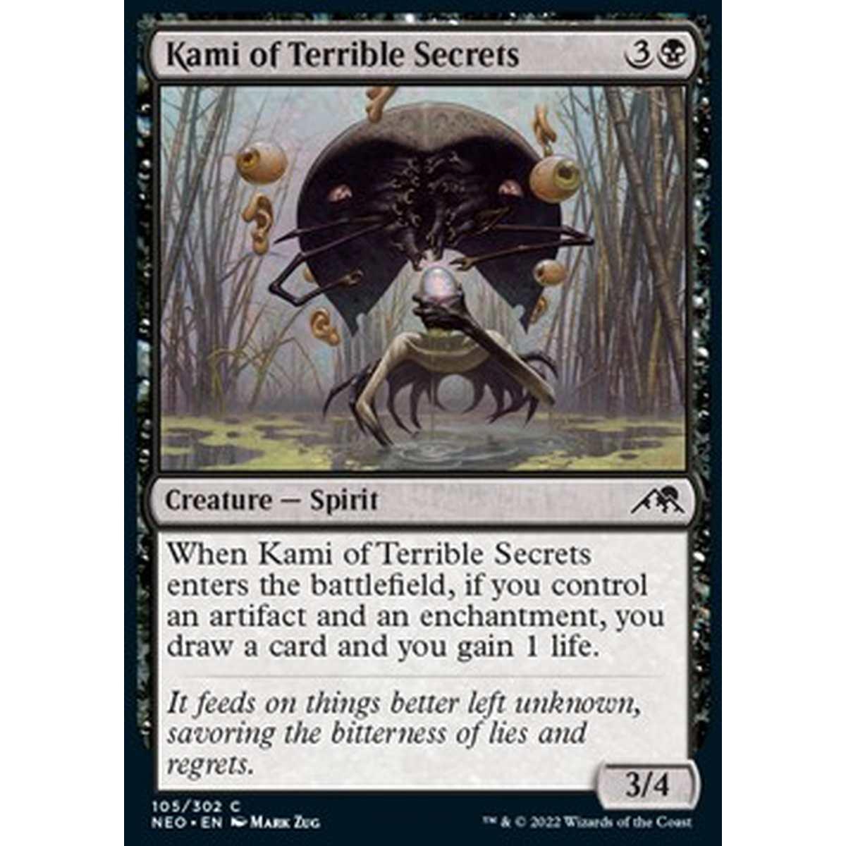 Kami of Terrible Secrets - Kami dei Terribili Segreti - [NEO] [NM]