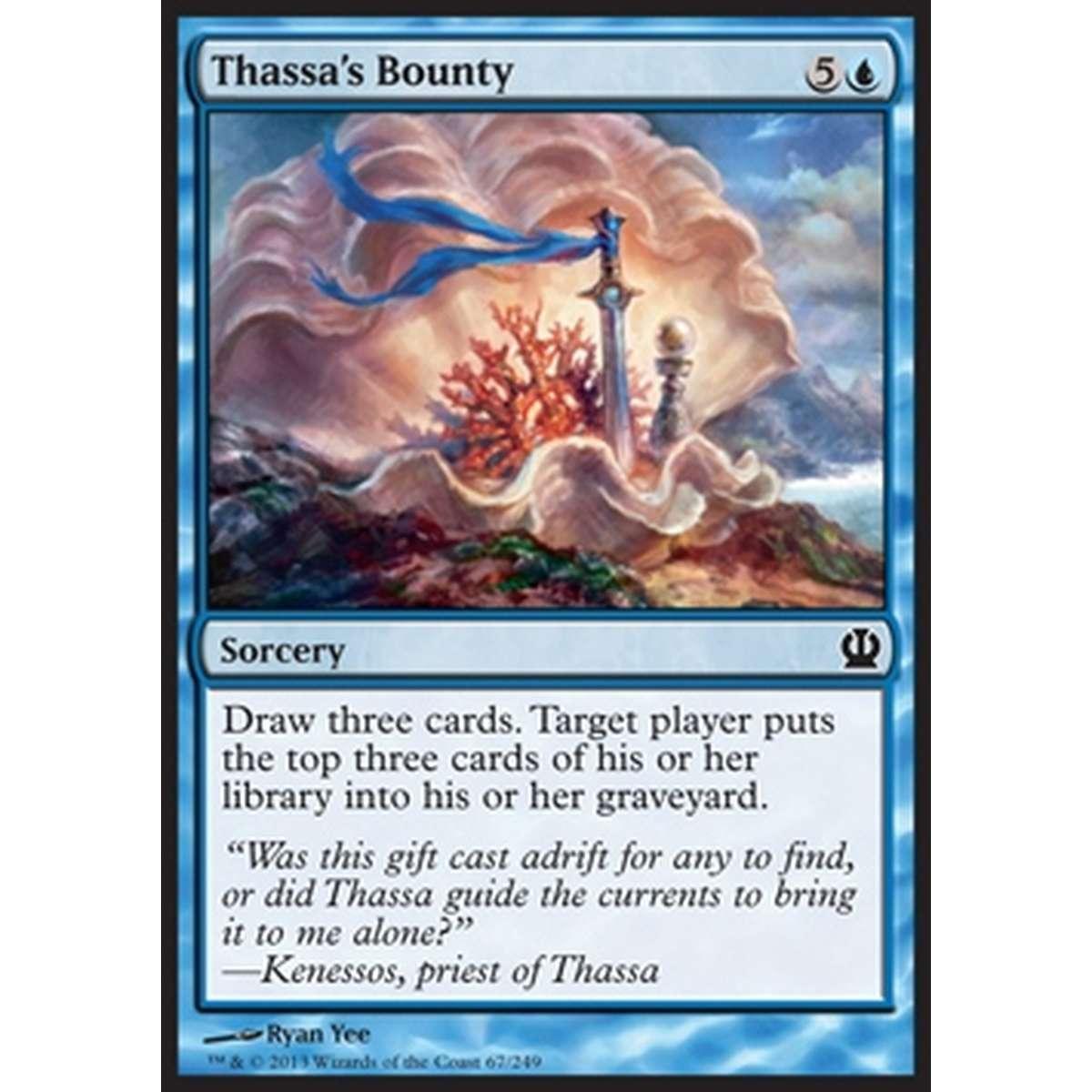 Thassa's Bounty - Dono di Thassa - [THS] [NM] [Foil]