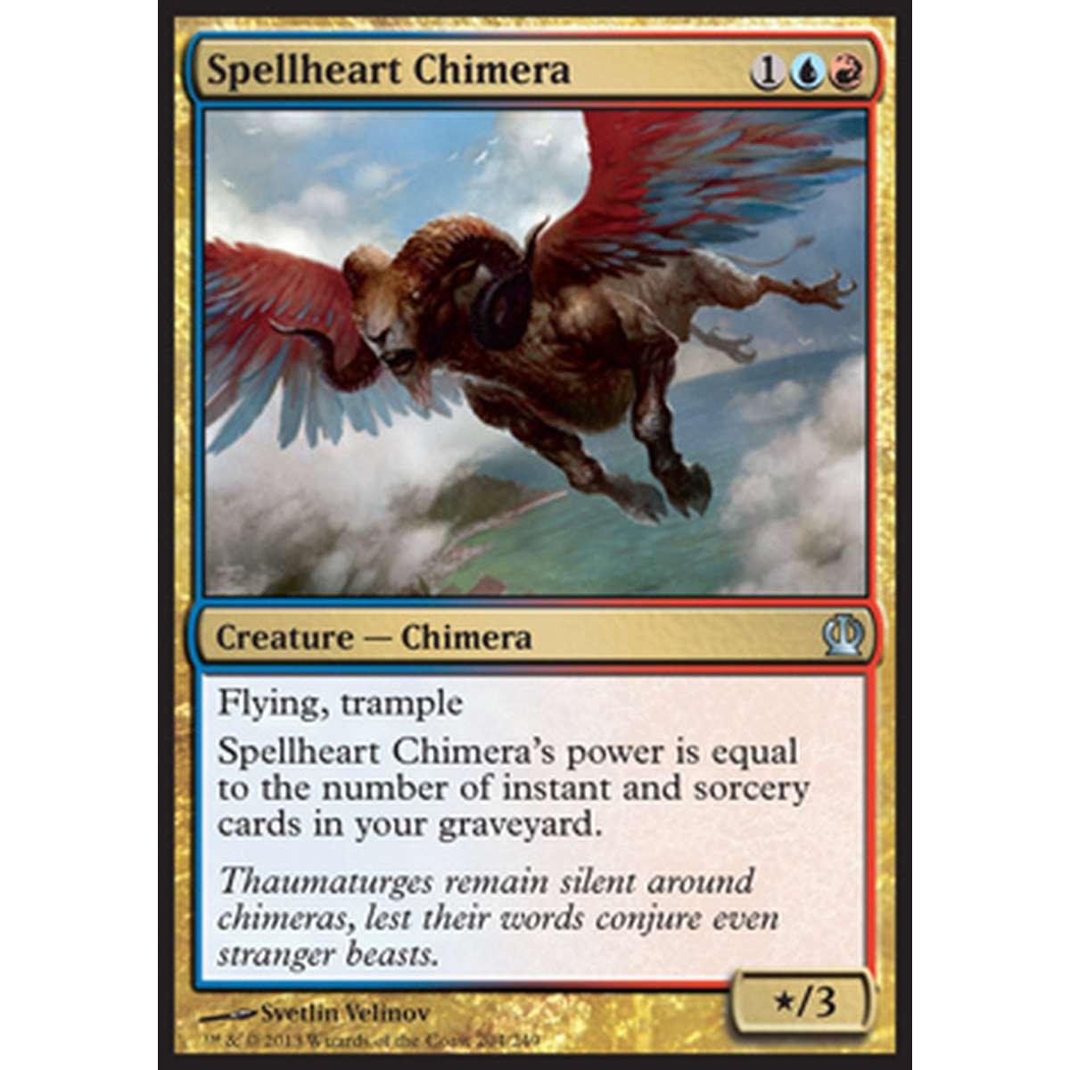 Spellheart Chimera - Chimera Infusa di Magia - [THS] [NM] [Foil]