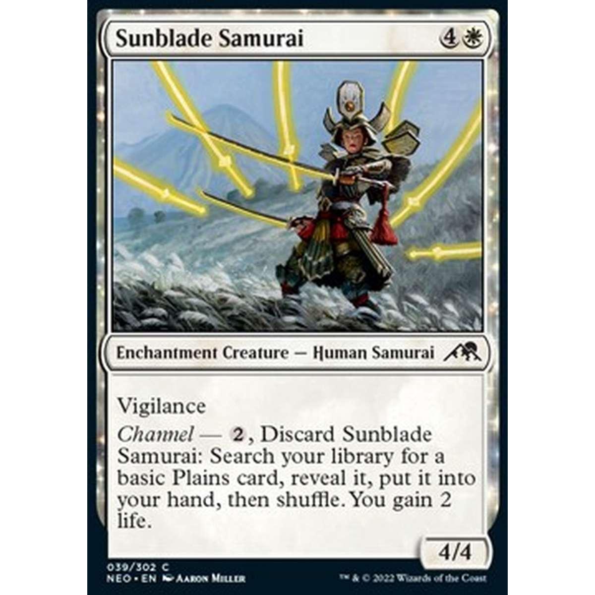 Sunblade Samurai - Samurai della Lama Solare - [NEO] [NM]
