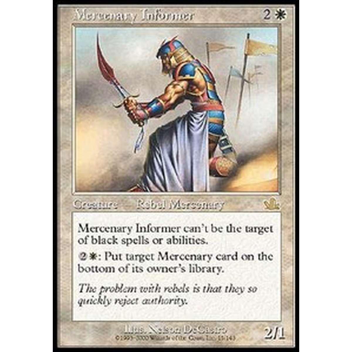 Mercenary Informer - Informatore Mercenario - [PCY] [EX]