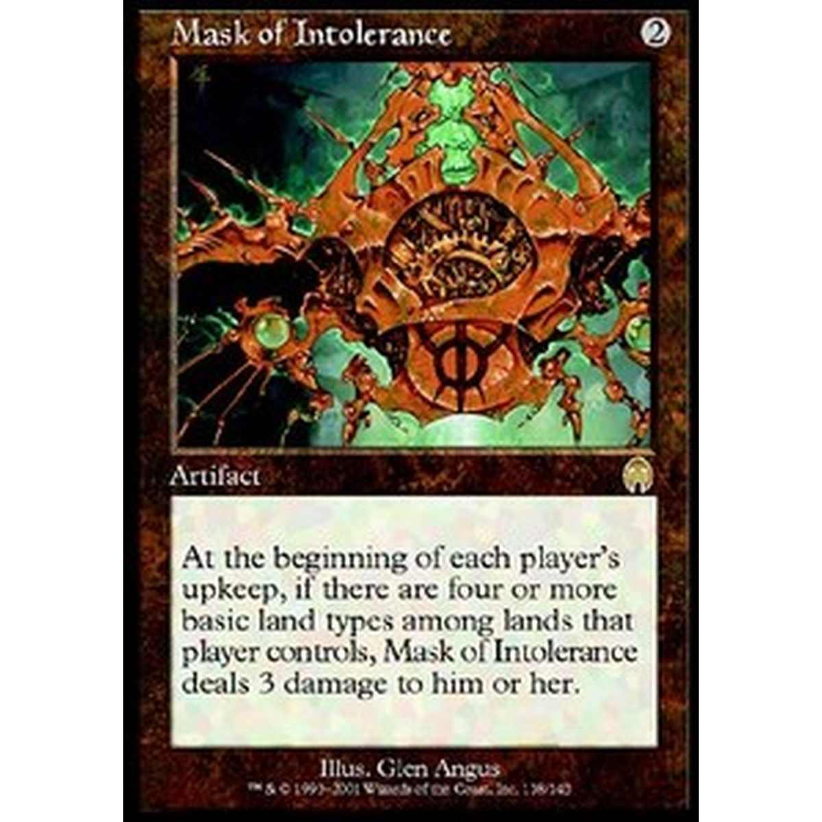 Mask of Intolerance - Maschera dell'Intolleranza - [APC] [EX]