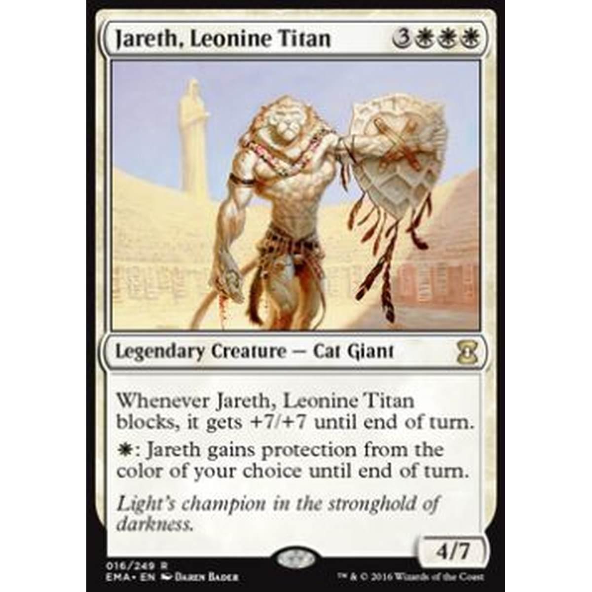 Jareth, Leonine Titan - Jareth, Leonine Titan - [EMA] [NM]