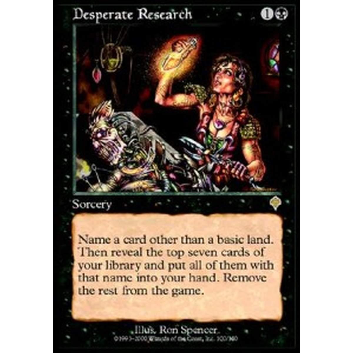 Desperate Research - Ricerca Disperata - [INV] [EX]