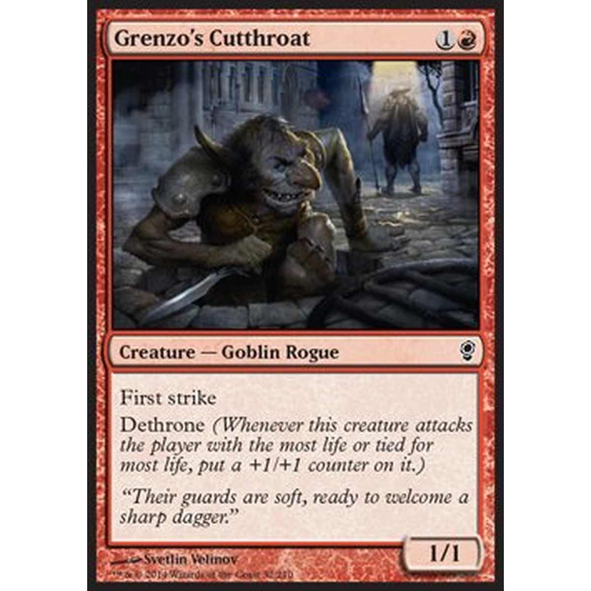 Grenzo's Cutthroat - Grenzo's Cutthroat - [CNS] [NM] [Foil]