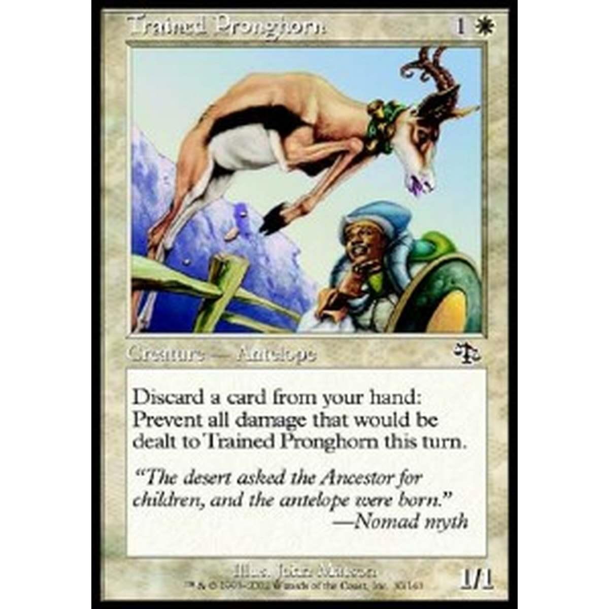 Trained Pronghorn - Cornapunta Addestrata - [JUD] [EX] [Foil]