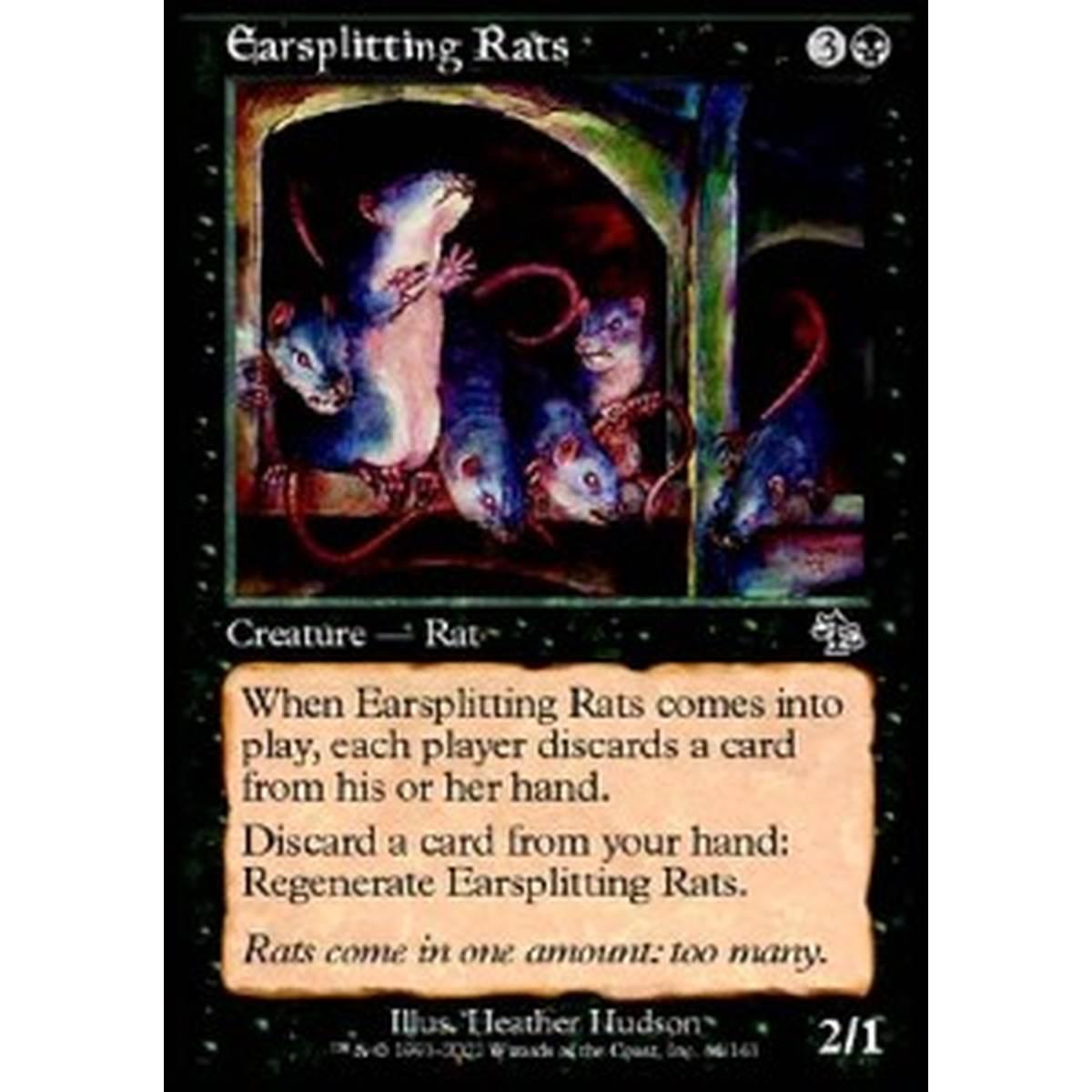 Earsplitting Rats - Earsplitting Rats - [JUD] [EX] [Foil]