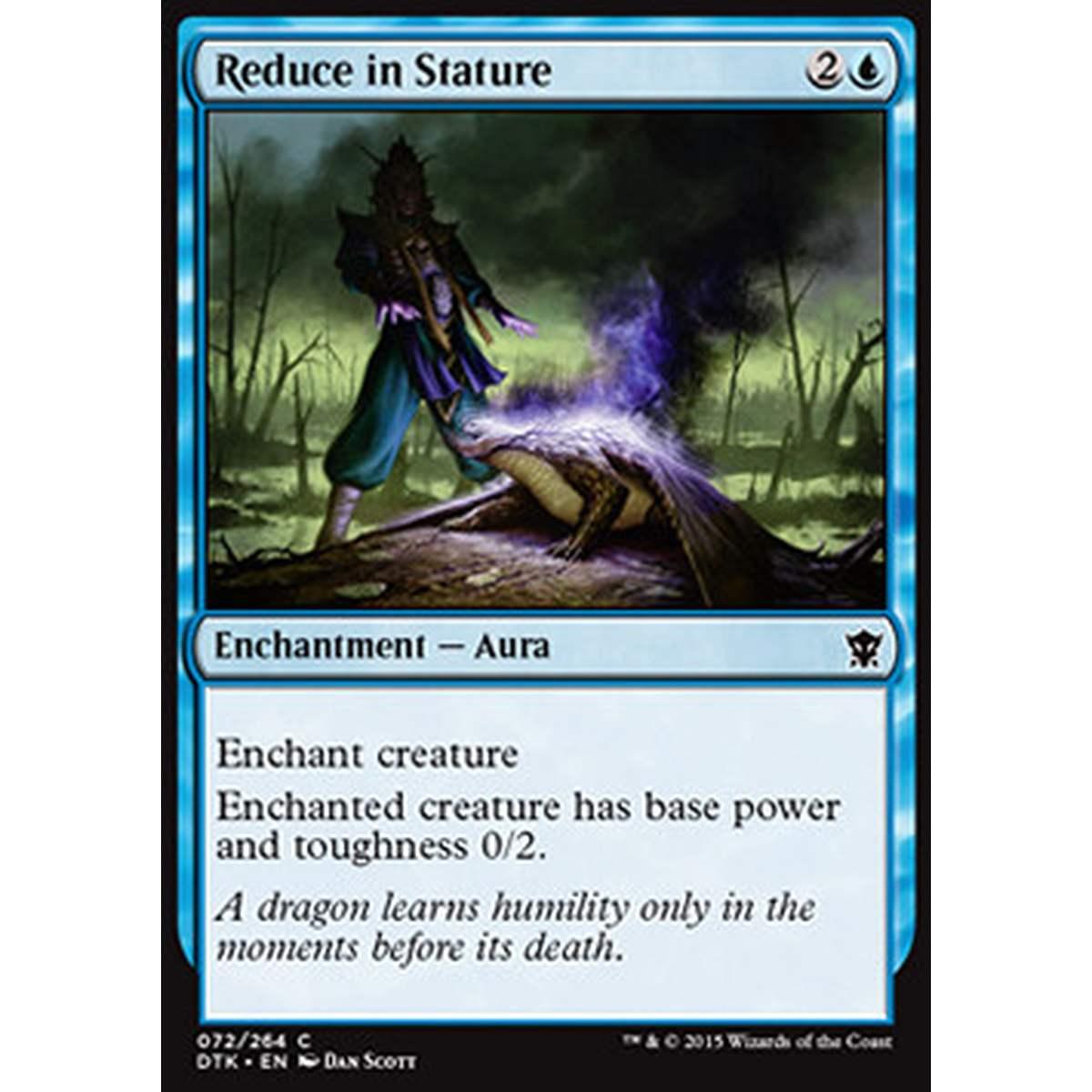 Reduce in Stature - Ridurre di Statura - [DTK] [NM] [Foil]