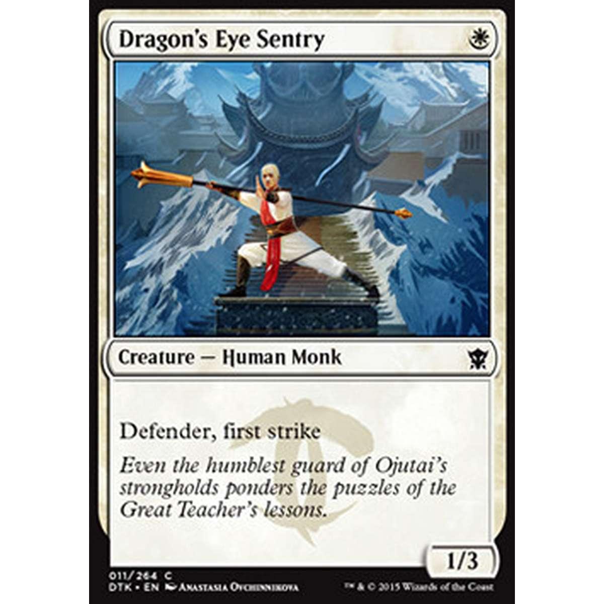 Dragon's Eye Sentry - Sentinella dell'Occhio di Drago - [DTK] [NM] [Foil]