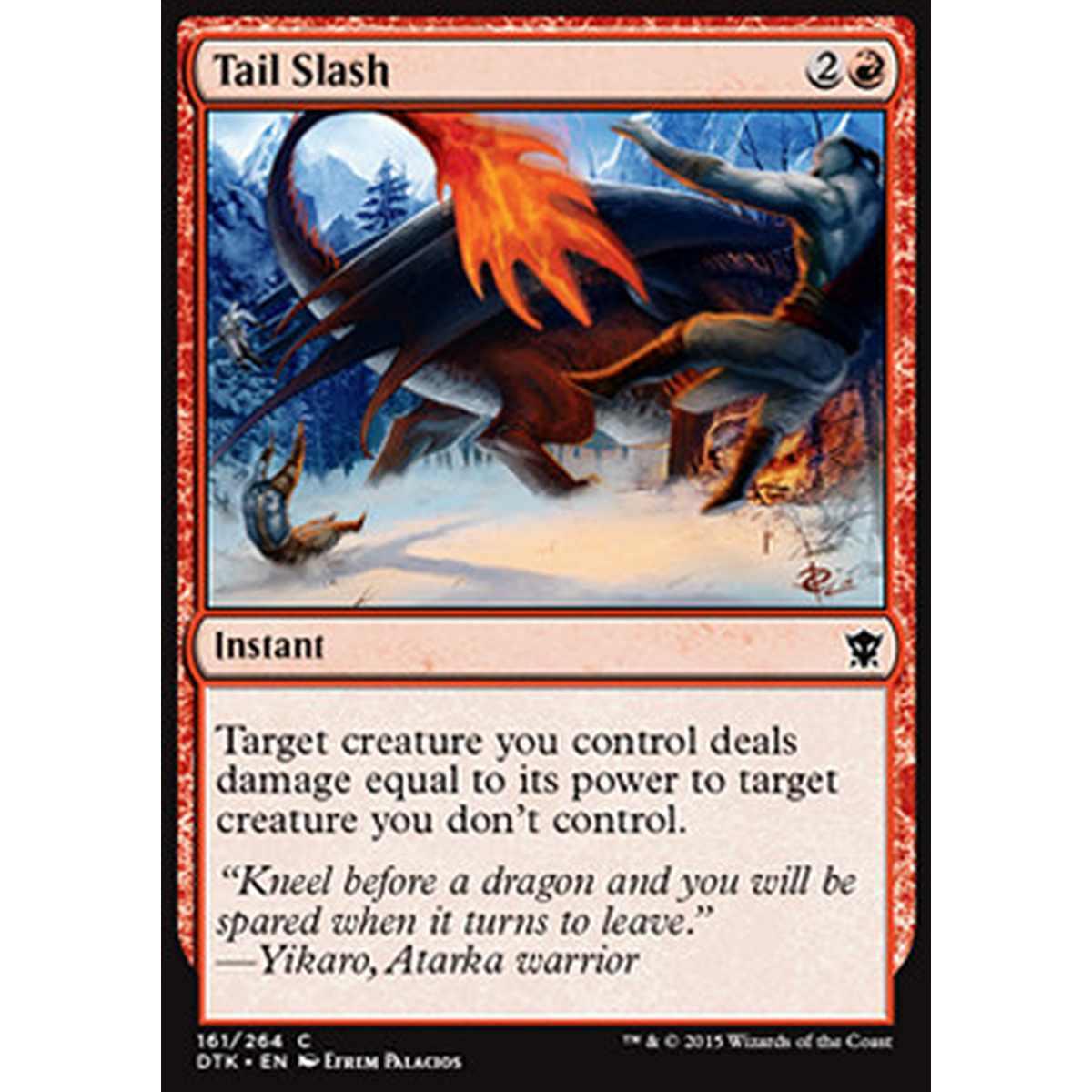 Tail Slash - Colpo di Coda - [DTK] [NM] [Foil]