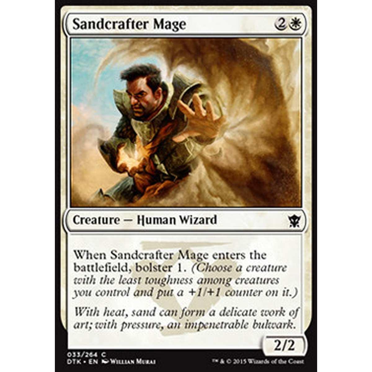 Sandcrafter Mage - Mago Plasmasabbia - [DTK] [NM] [Foil]