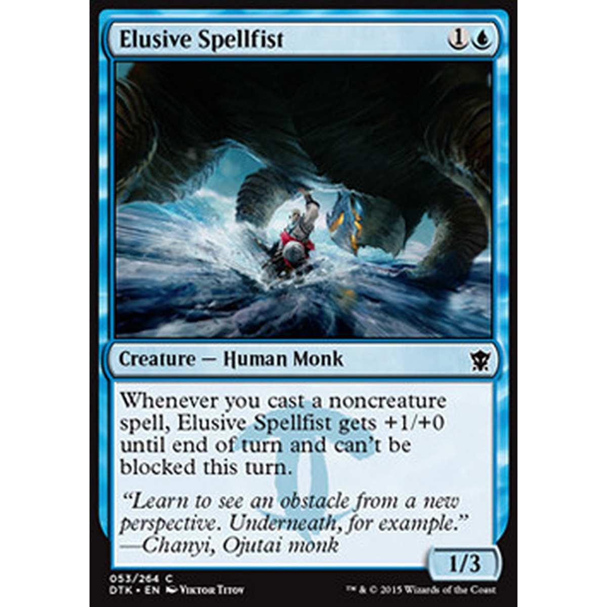 Elusive Spellfist - Pugno Magico Elusivo - [DTK] [NM] [Foil]