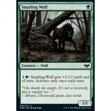 Snarling Wolf - Lupo Ringhiante - [VOW] [NM]