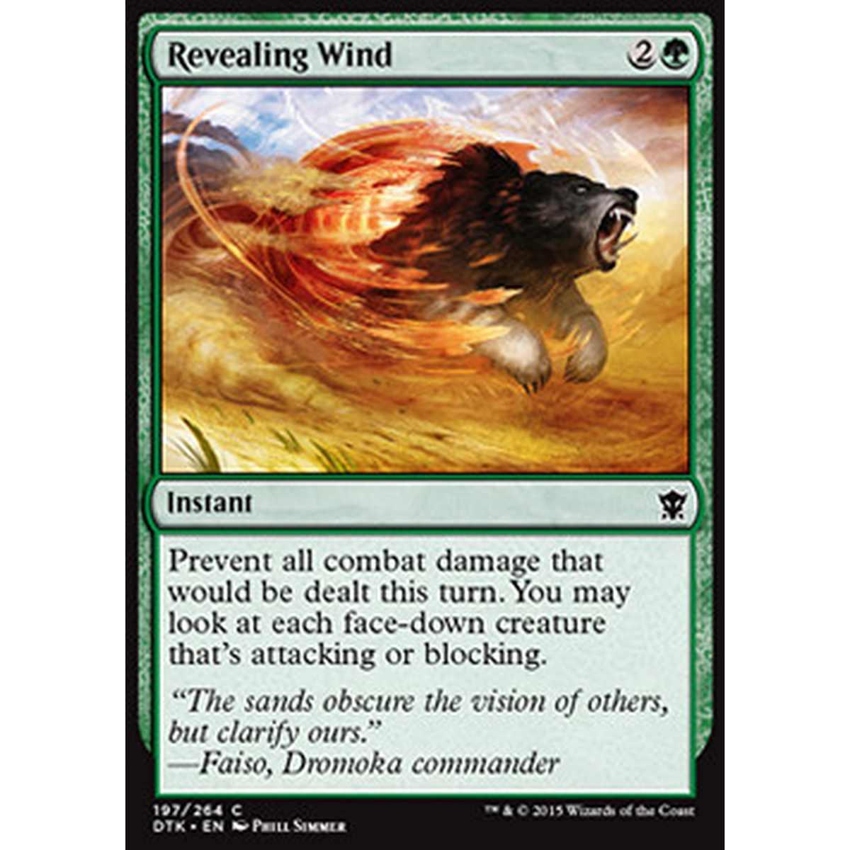Revealing Wind - Vento della Rivelazione - [DTK] [NM] [Foil]