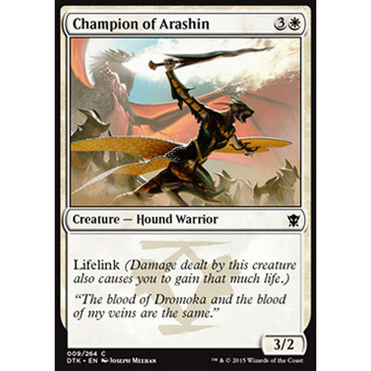 Champion of Arashin - Campionessa di Arashin - [DTK] [NM] [Foil]