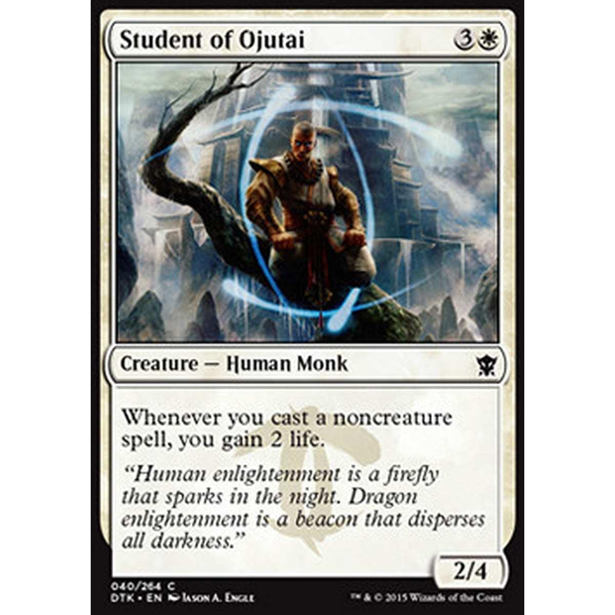 Student of Ojutai - Studioso di Ojutai - [DTK] [NM] [Foil]