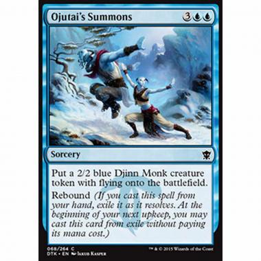Ojutai's Summons - Evocazioni di Ojutai - [DTK] [NM] [Foil]