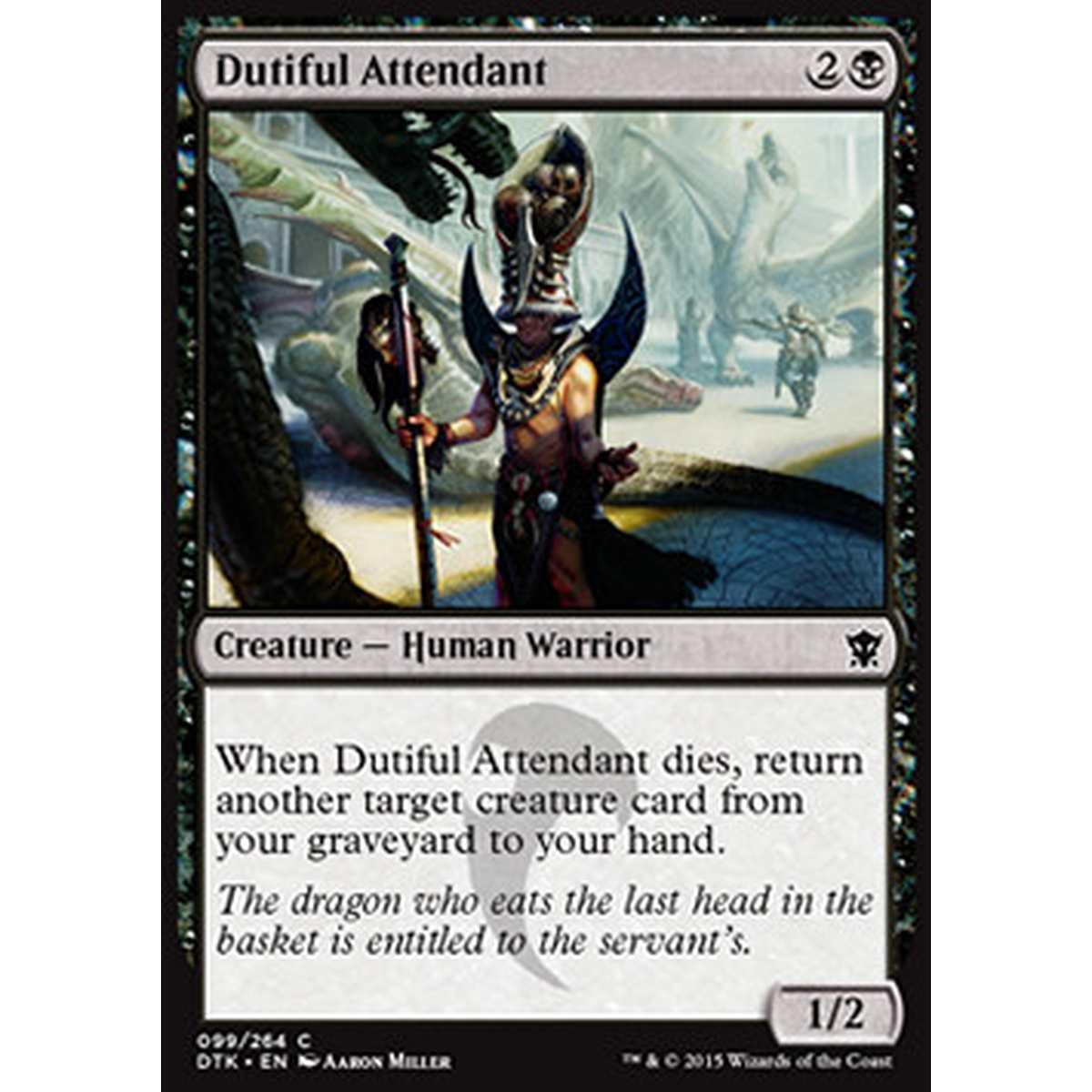 Dutiful Attendant - Servitore Diligente - [DTK] [NM] [Foil]
