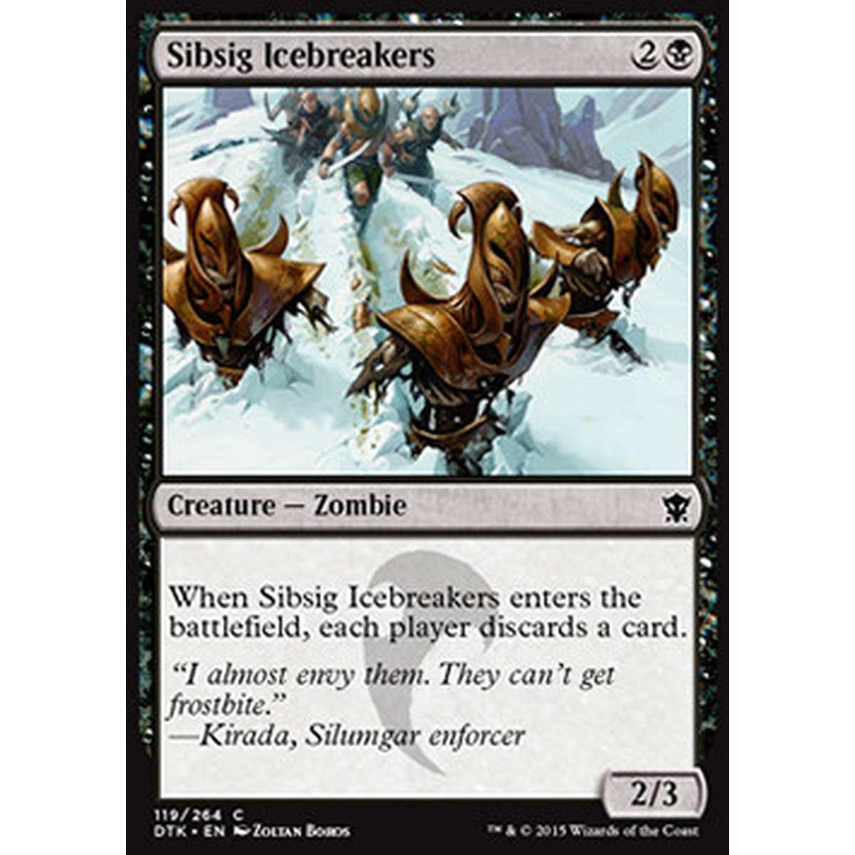 Sibsig Icebreakers - Spaccaghiaccio Sibsig - [DTK] [NM] [Foil]