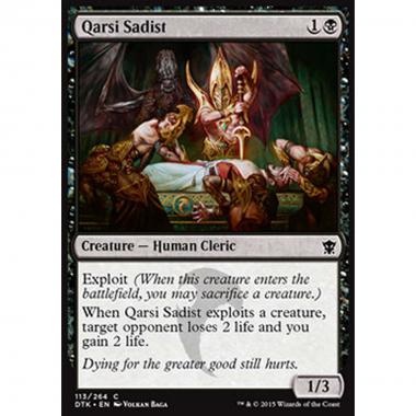 Qarsi Sadist - Sadico di Qarsi - [DTK] [NM] [Foil]
