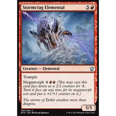 Stormcrag Elemental - Elementale del Dirupo Tempestoso - [DTK] [NM] [Foil]