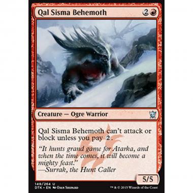 Qal Sisma Behemoth - Behemoth di Qal Sisma - [DTK] [NM] [Foil]