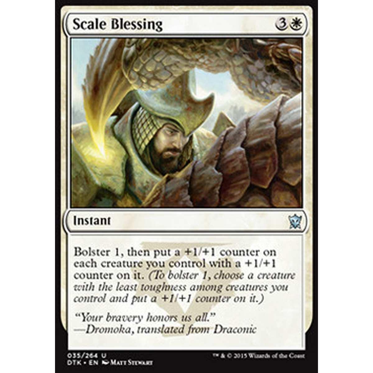 Scale Blessing - Benedizione della Scaglia - [DTK] [NM] [Foil]