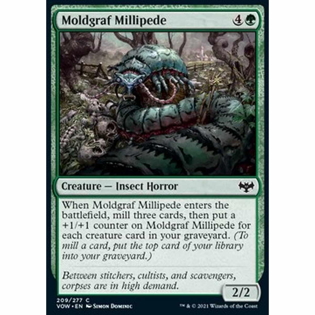 Moldgraf Millipede - Millepiedi Ammuffito - [VOW] [NM]