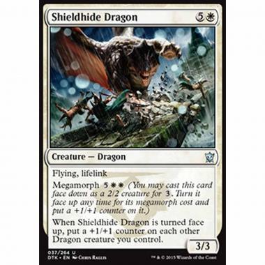 Shieldhide Dragon - Drago Pellescudo - [DTK] [NM] [Foil]