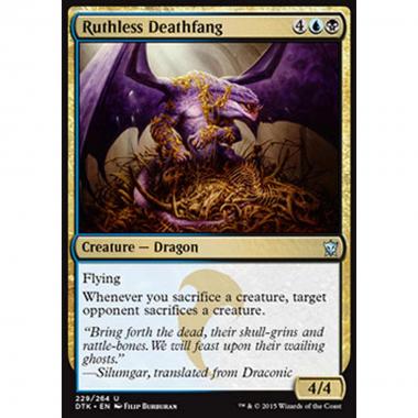 Ruthless Deathfang - Zannaletale Spietata - [DTK] [NM] [Foil]