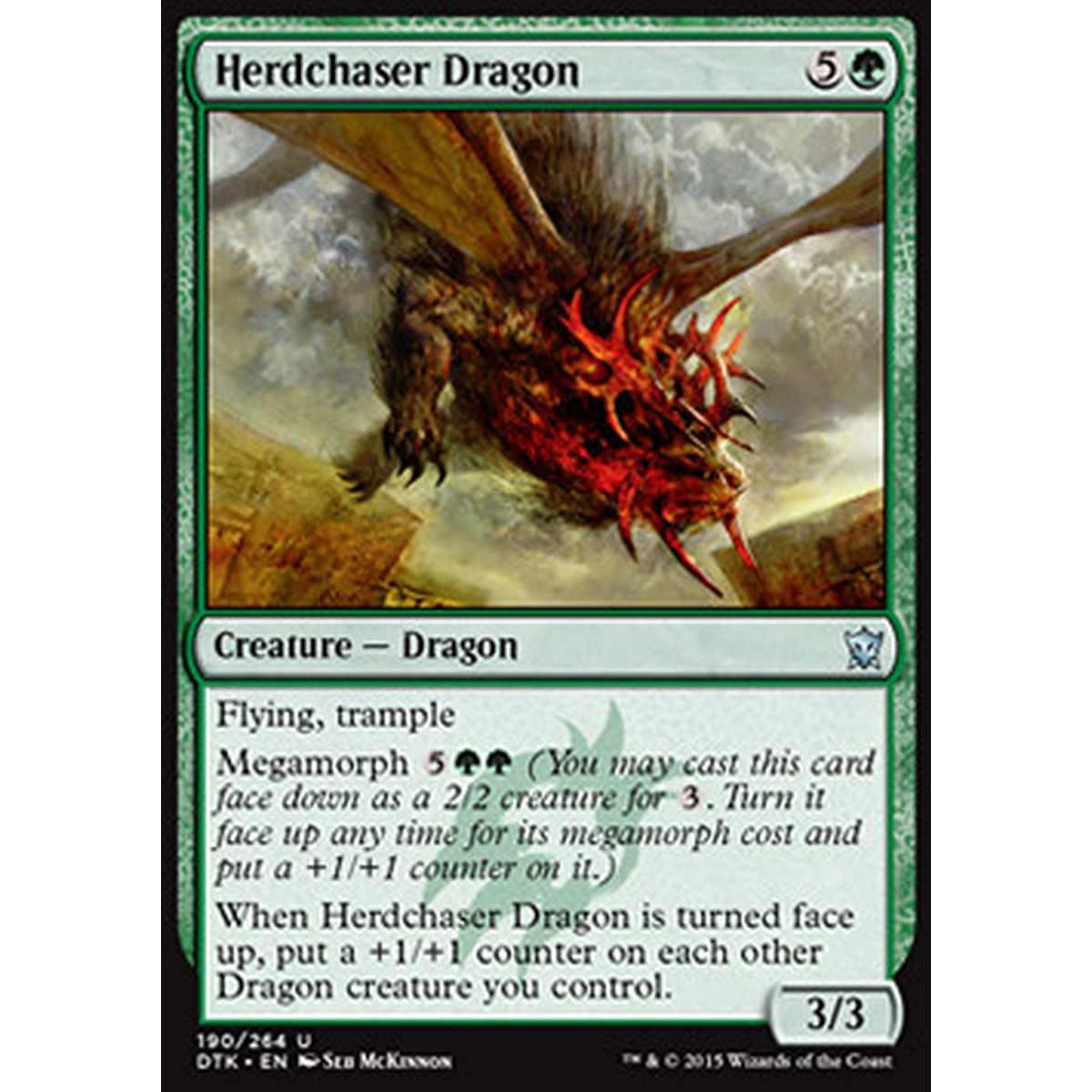 Herdchaser Dragon - Drago Cacciamandrie - [DTK] [NM] [Foil]