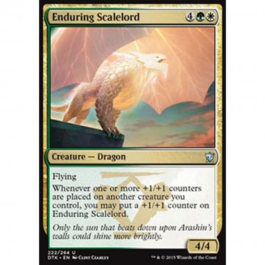 Enduring Scalelord - Signore della Scaglia Perpetua - [DTK] [NM] [Foil]