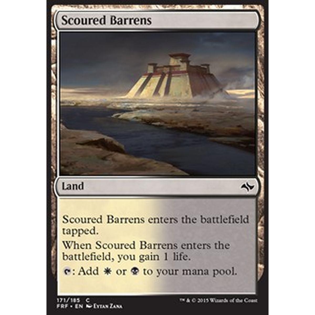 Scoured Barrens - Distese Desolate - [FRF] [NM] [Foil]