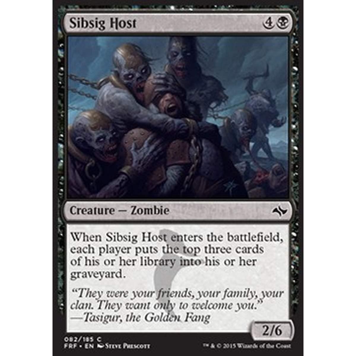 Sibsig Host - Masnada Sibsig - [FRF] [NM] [Foil]