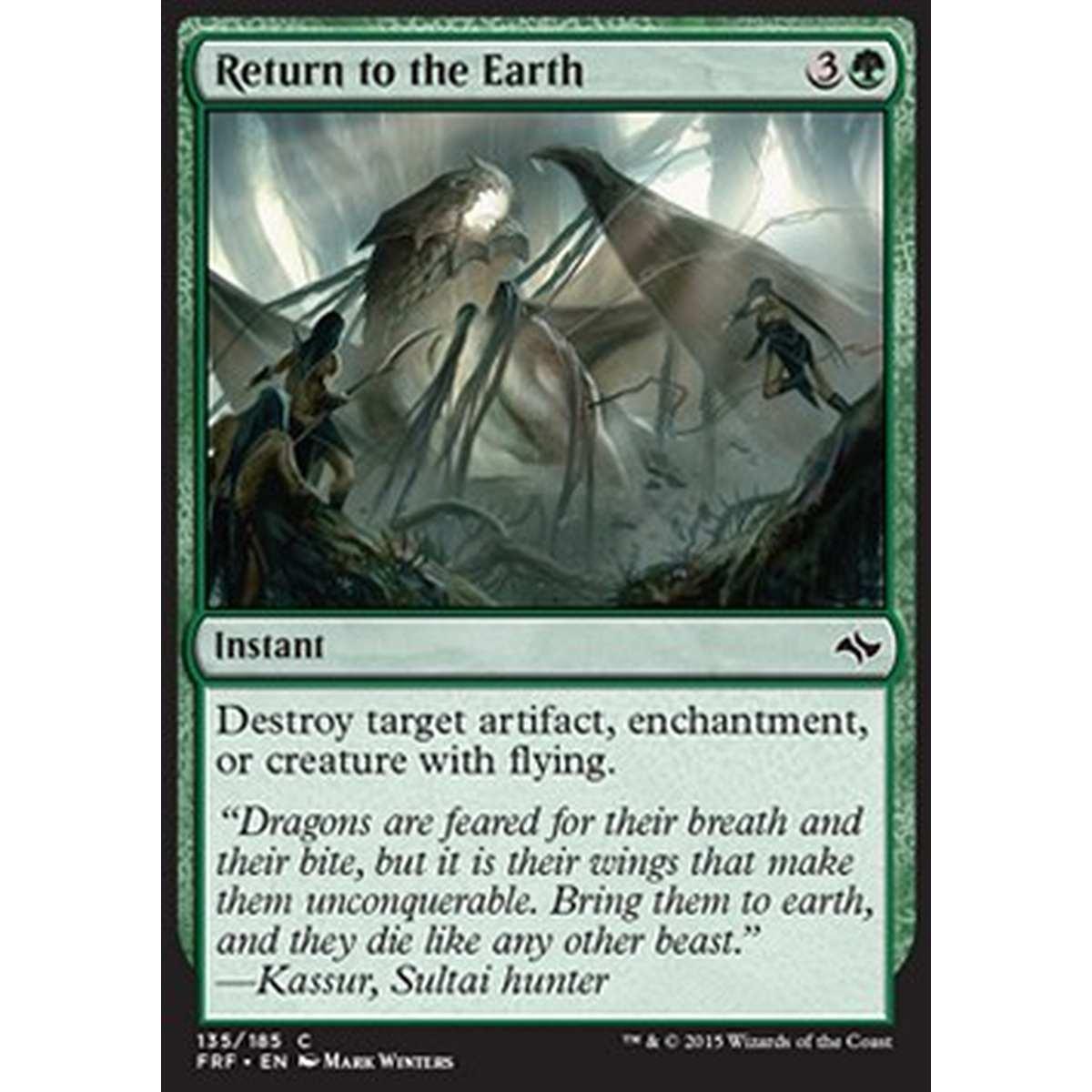 Return to the Earth - Ritornare alla Terra - [FRF] [NM] [Foil]