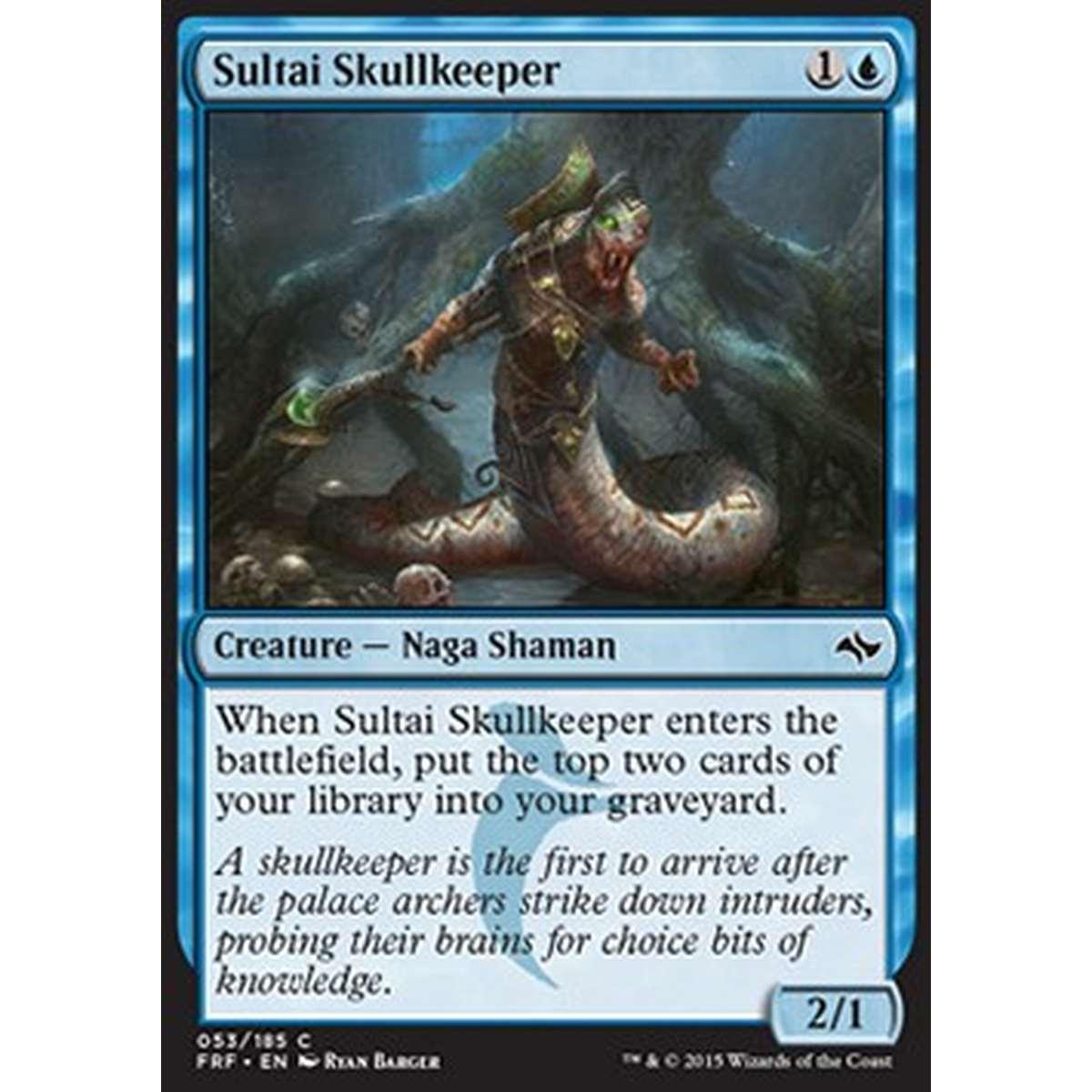 Sultai Skullkeeper - Ricercatore di Teschi Sultai - [FRF] [NM] [Foil]