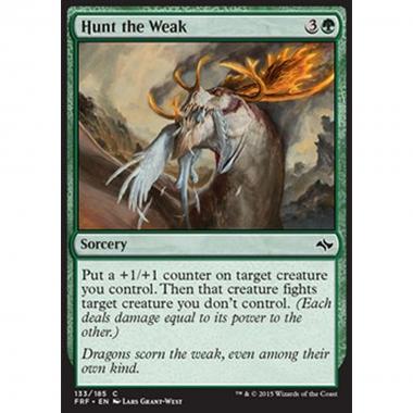 Hunt the Weak - Cacciare i Deboli - [FRF] [NM] [Foil]